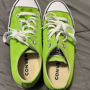 Lime Green Converse Sneakers